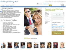 Tablet Screenshot of findsugardaddy.net